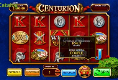 Centurion Free Spins