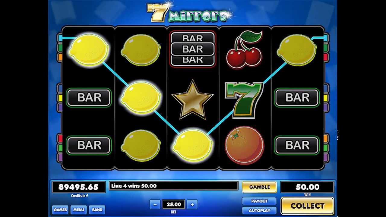 7 Mirrors slot machine screenshot