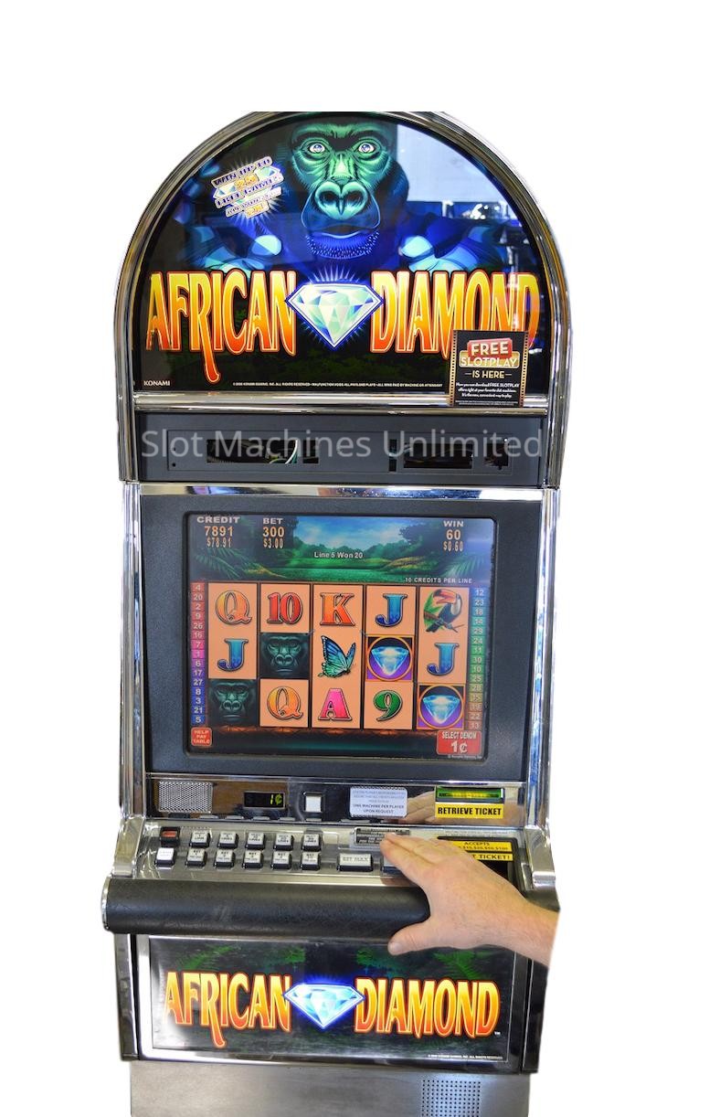 African Diamond slot machine screenshot