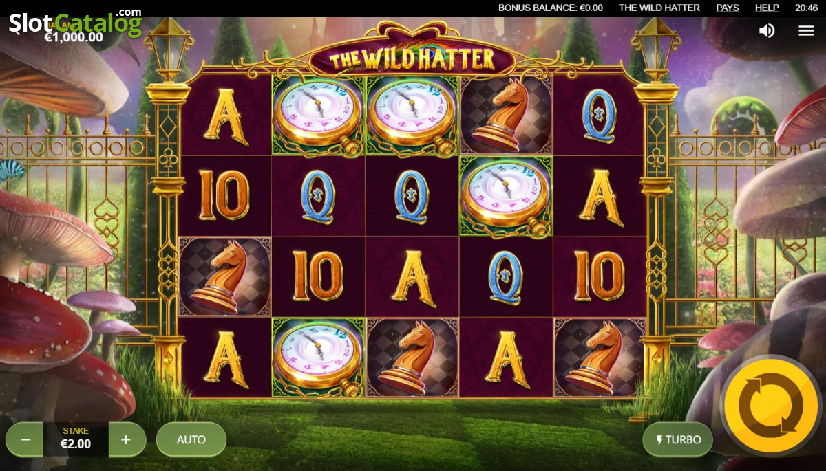 Alice and the Red Queen video slot game screenshot