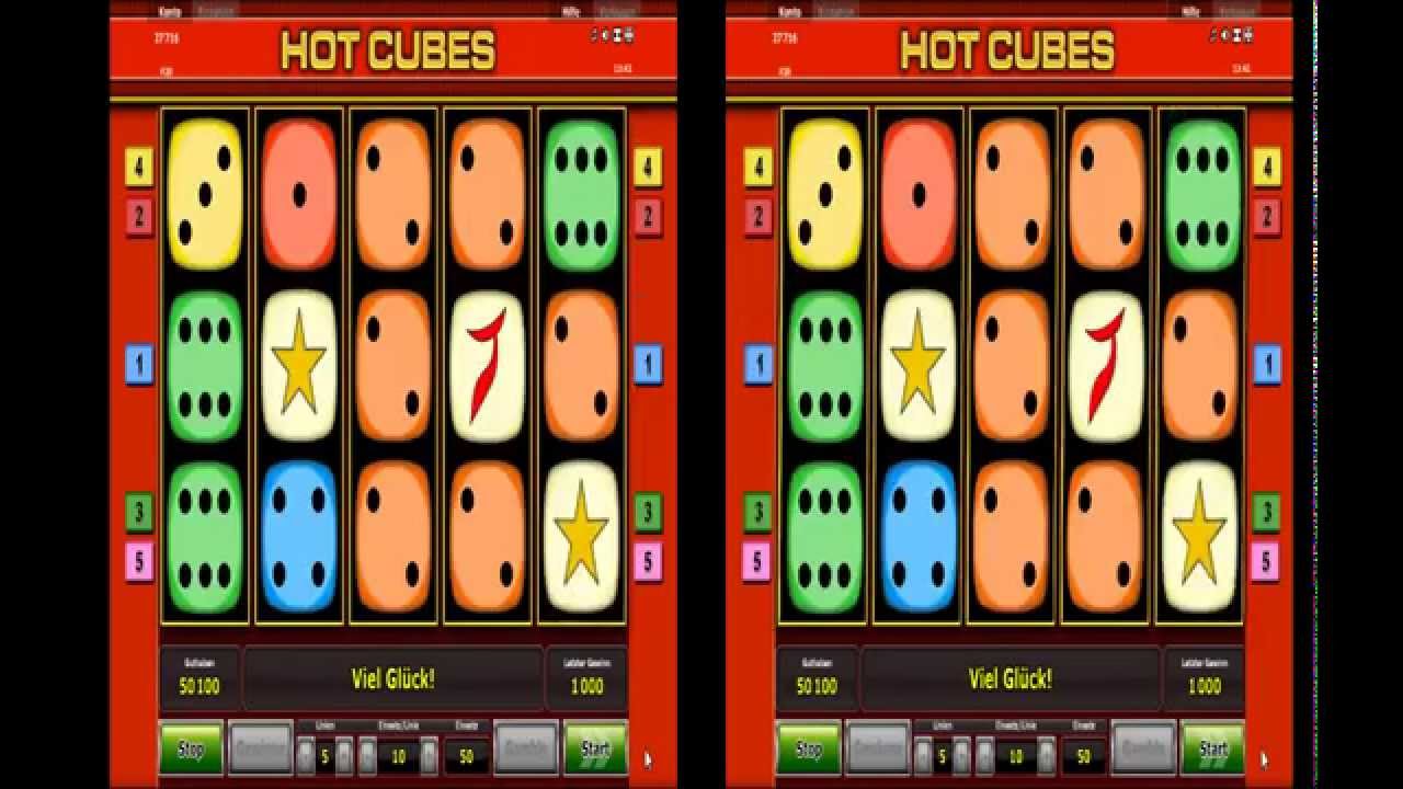 Always Hot Cubes video slot game screenshot