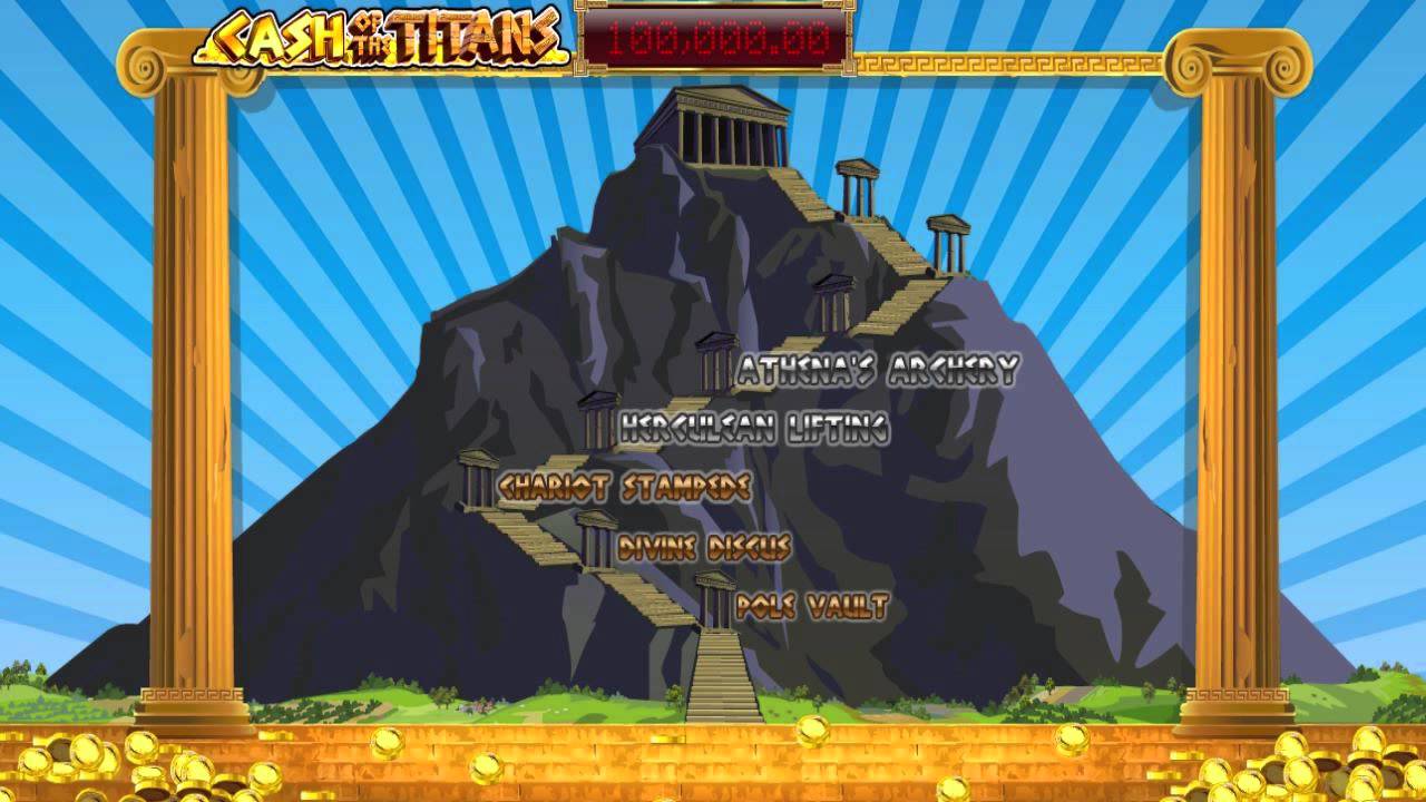 Cash of the Titans video slot game screenshot