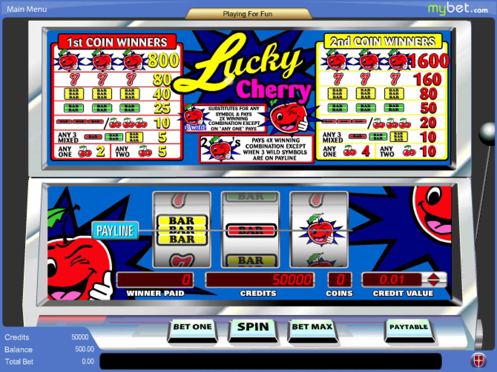 Cherry Champions slot game screenshot