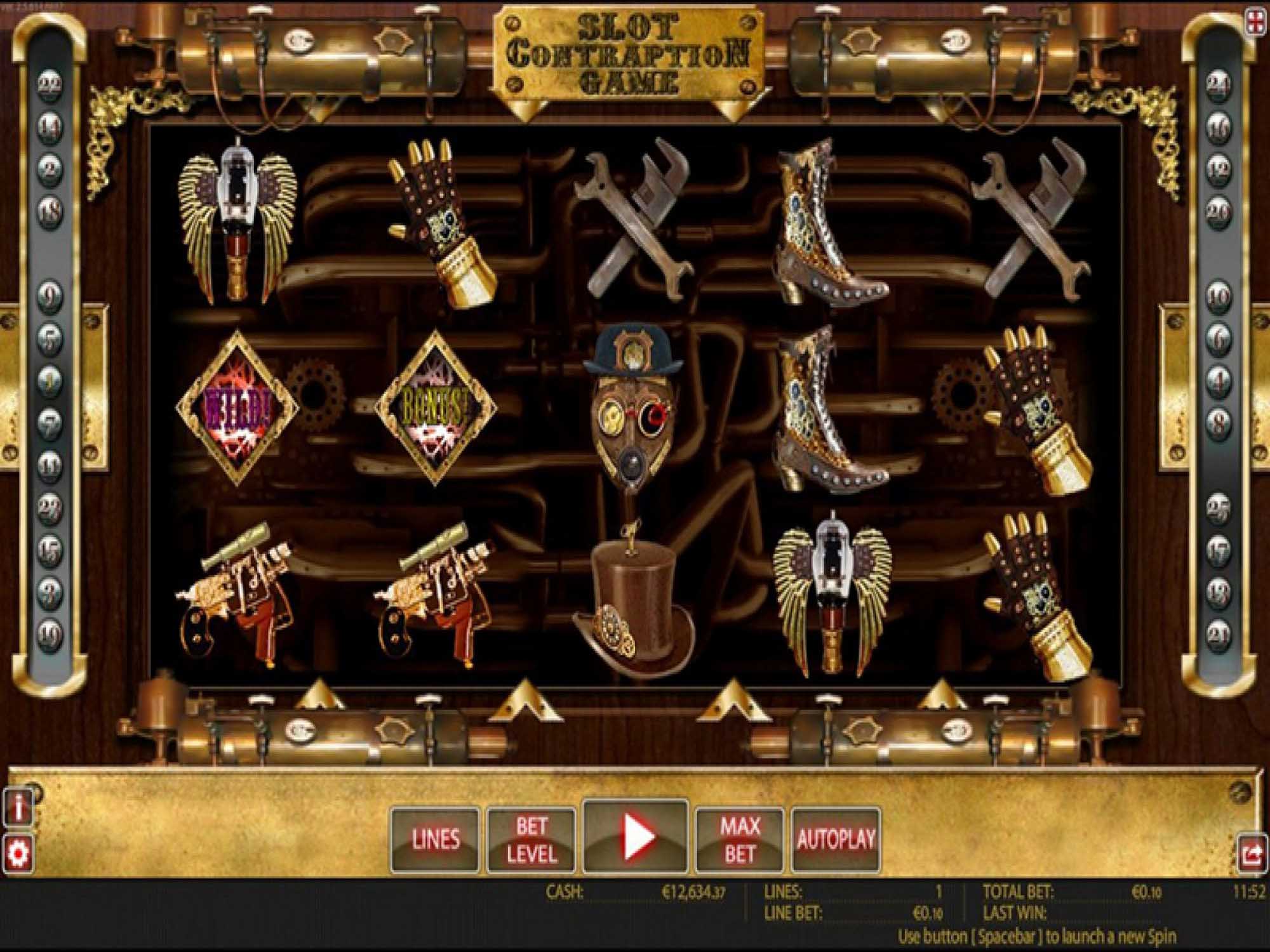 Contraption Game slot game screenshot