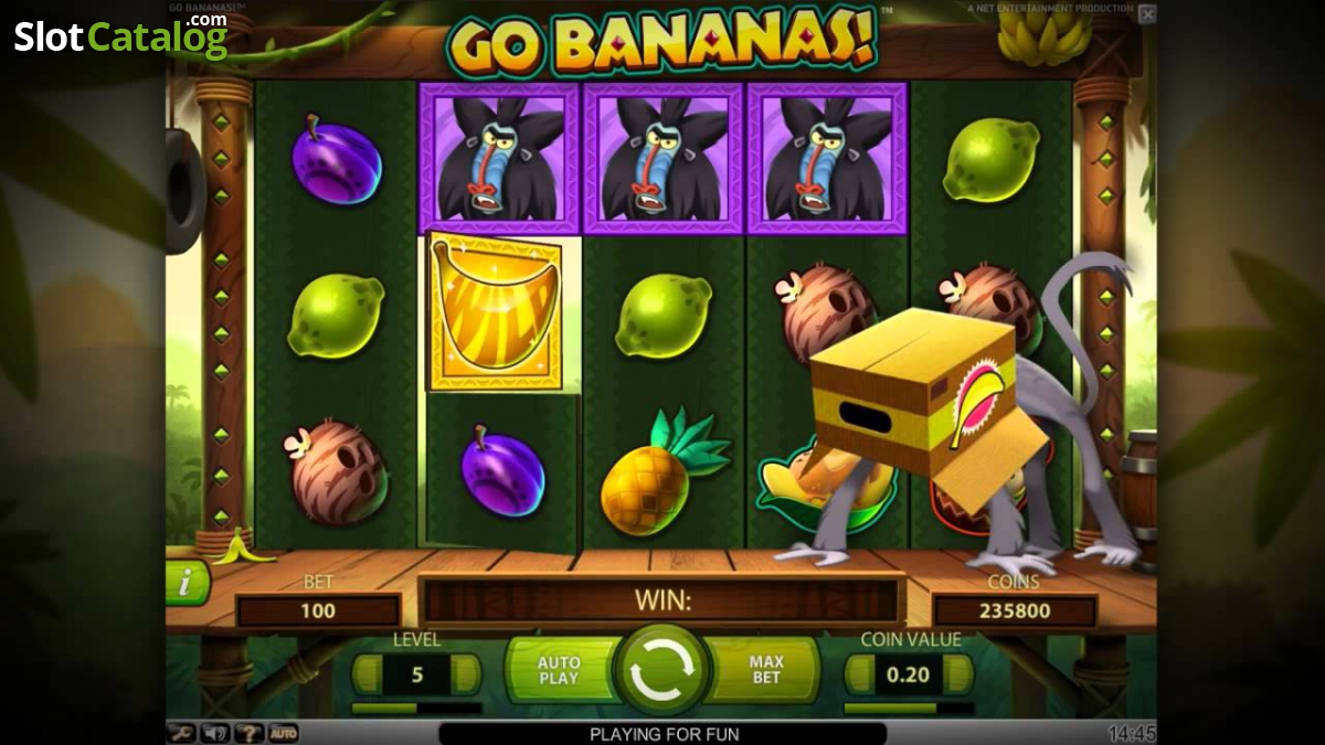 Cool Bananas video slot game screenshot