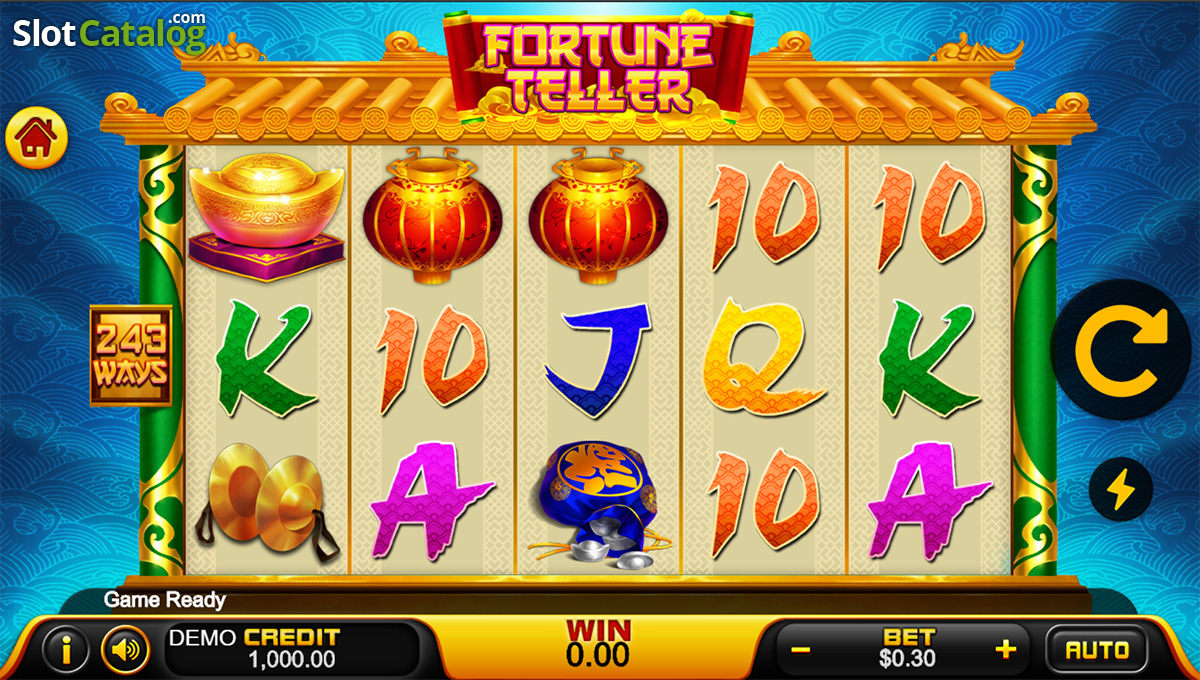 Fortune Teller video slot game screenshot