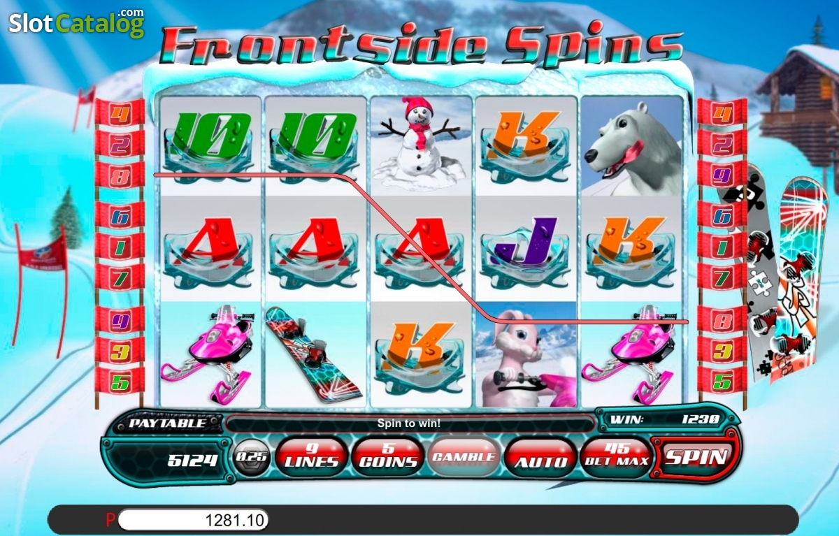 Frontside Spins video slot game screenshot