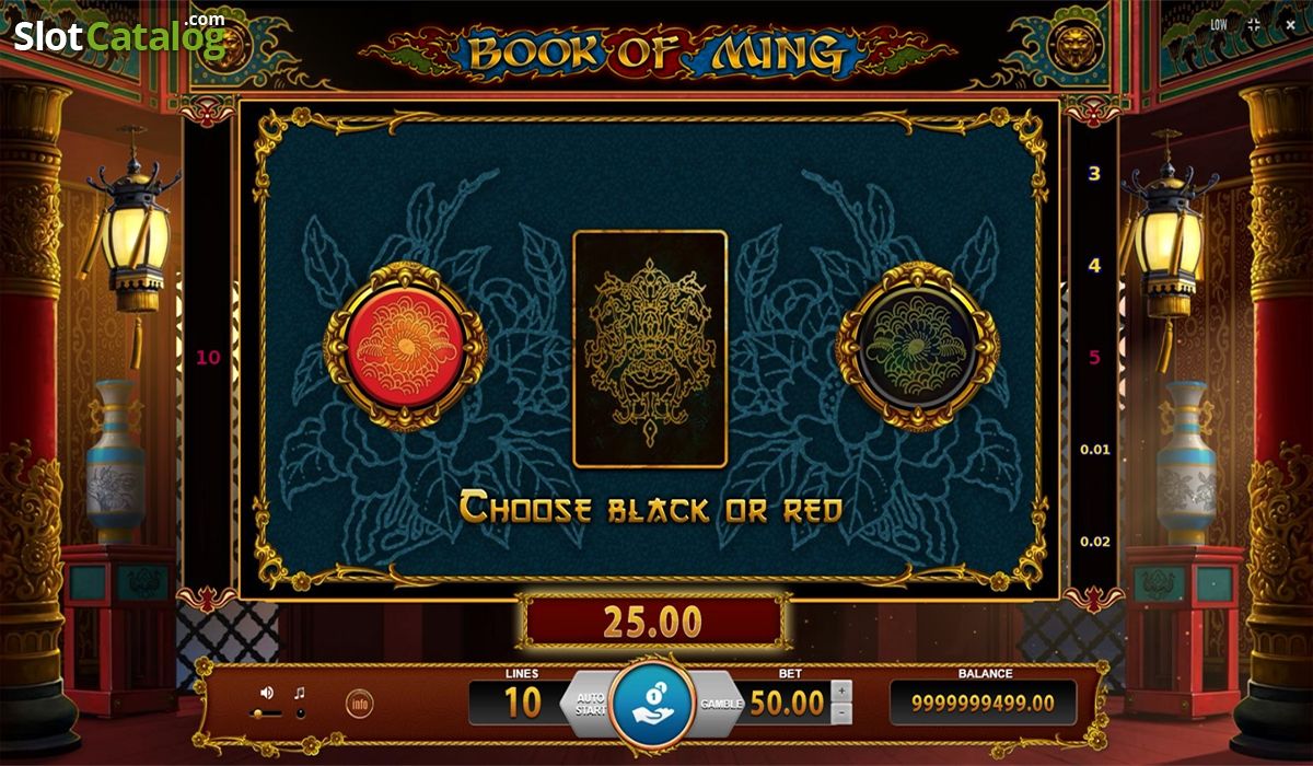 Golden Book video slot machine screenshot