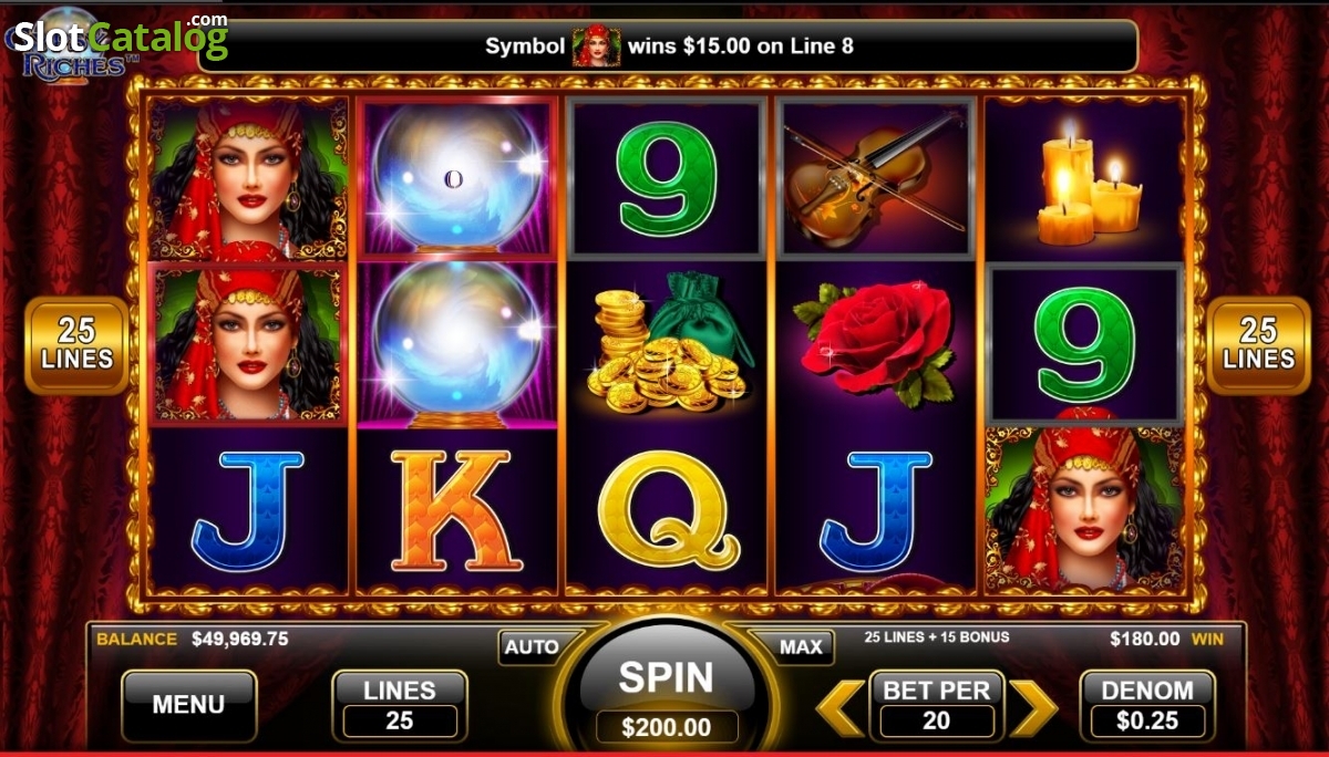 Gypsy Soul slot machine screenshot