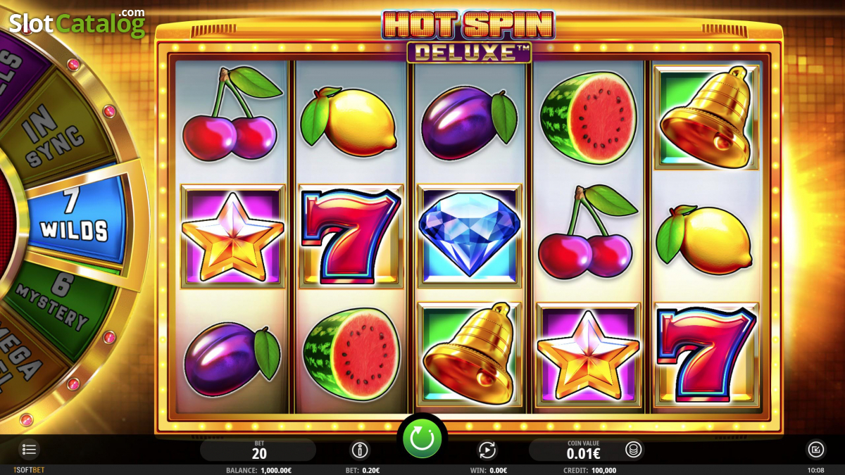 Hot Spin slot machine screenshot