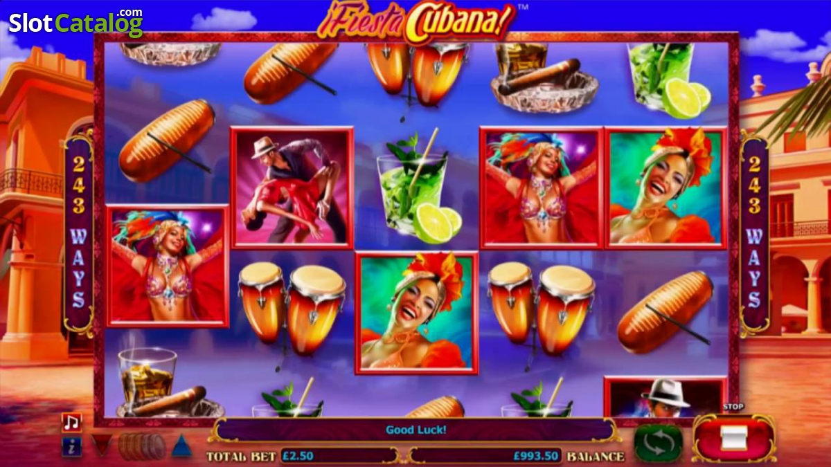 iFiesta Cubana! slot machine screenshot