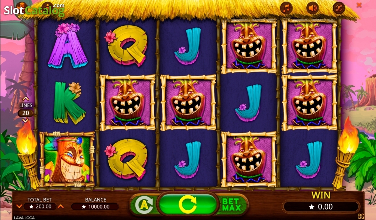 Lava Loca slot game screenshot