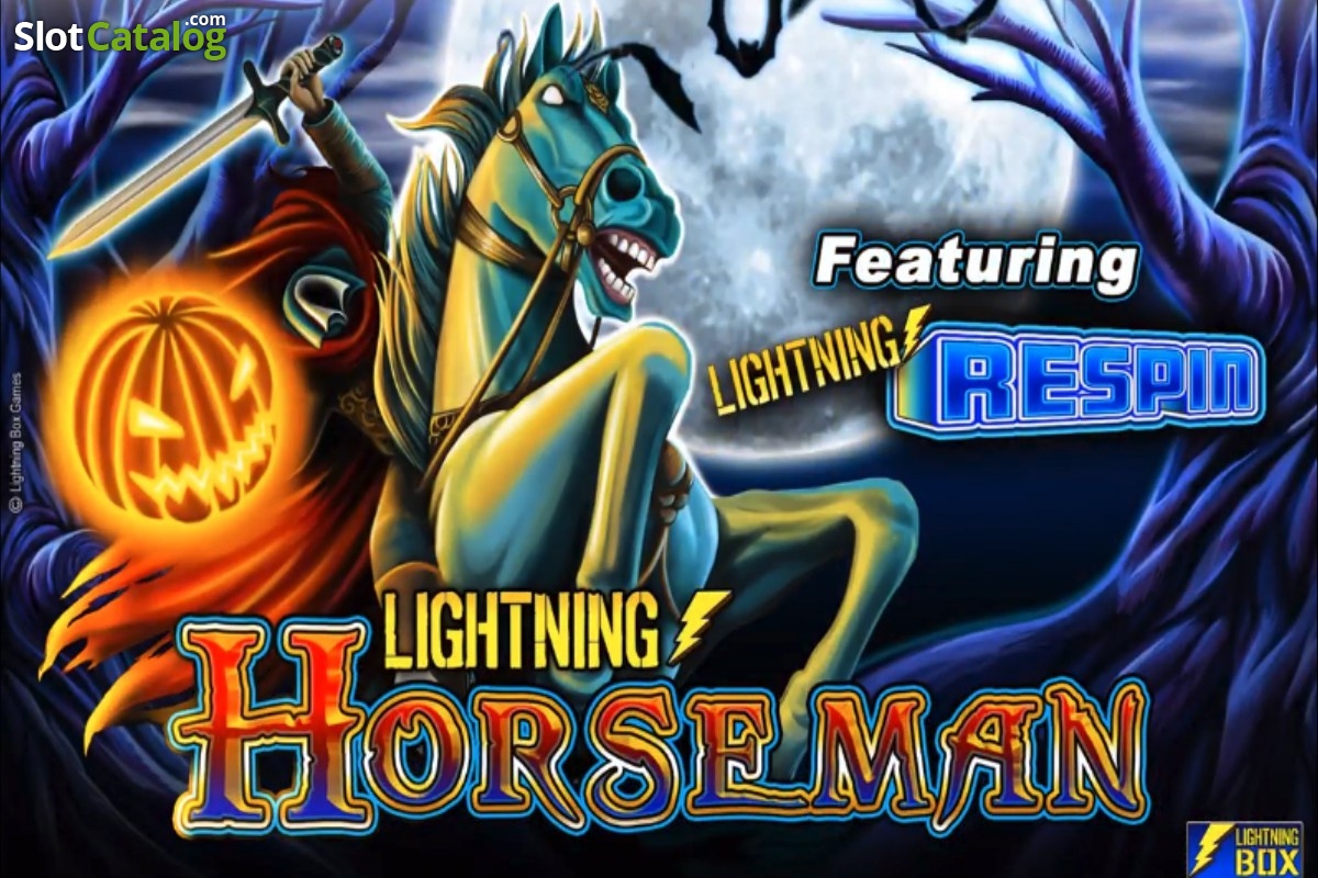 Lightning Horseman video slot machine screenshot