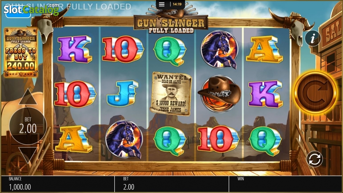 Loaded slot machine screenshot