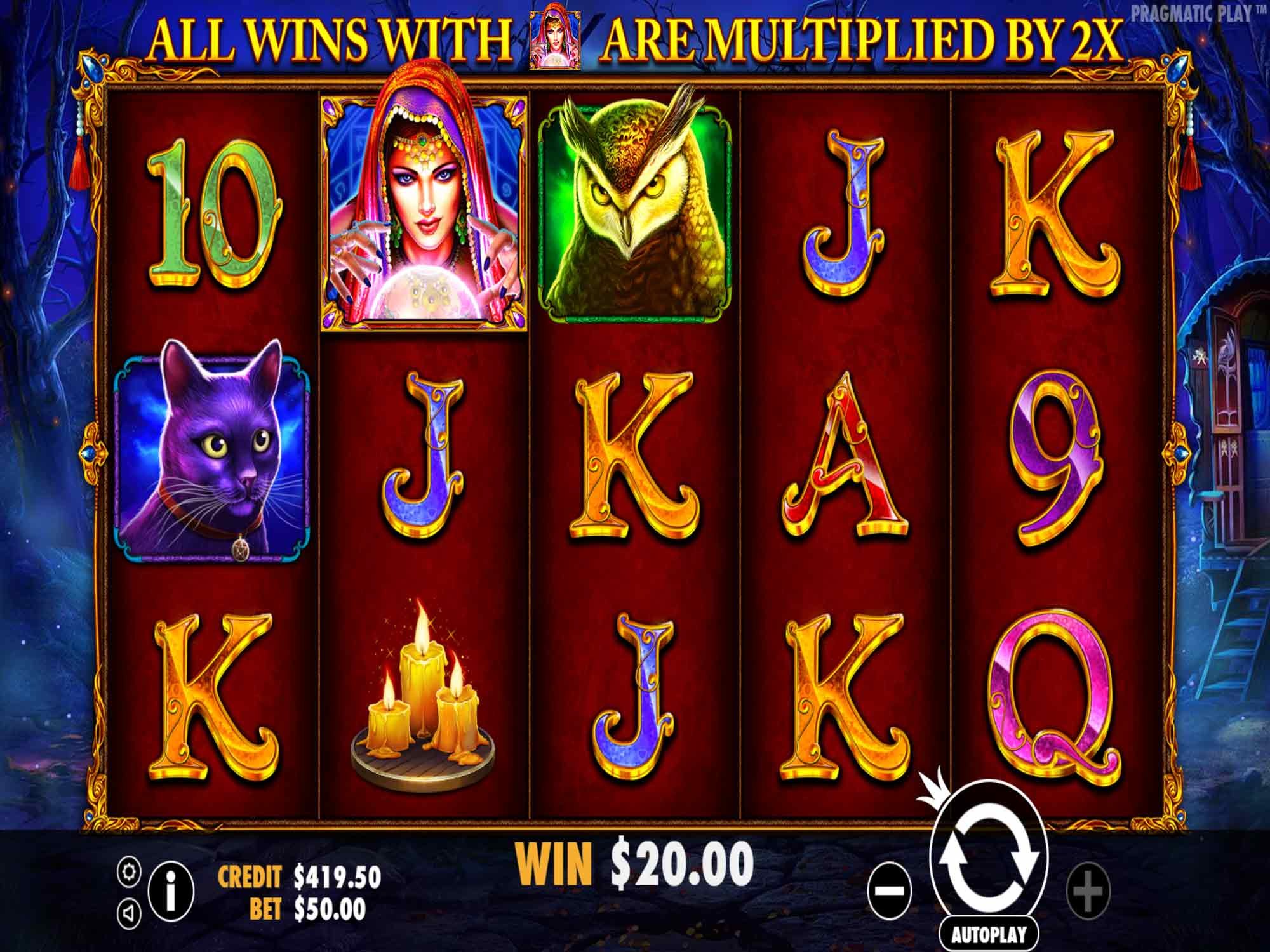 Madame Destiny slot game screenshot