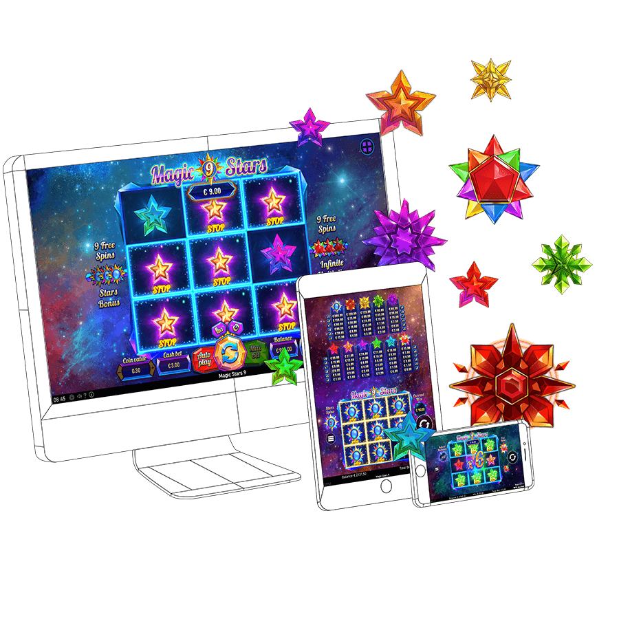 Magic Stars video slot game screenshot