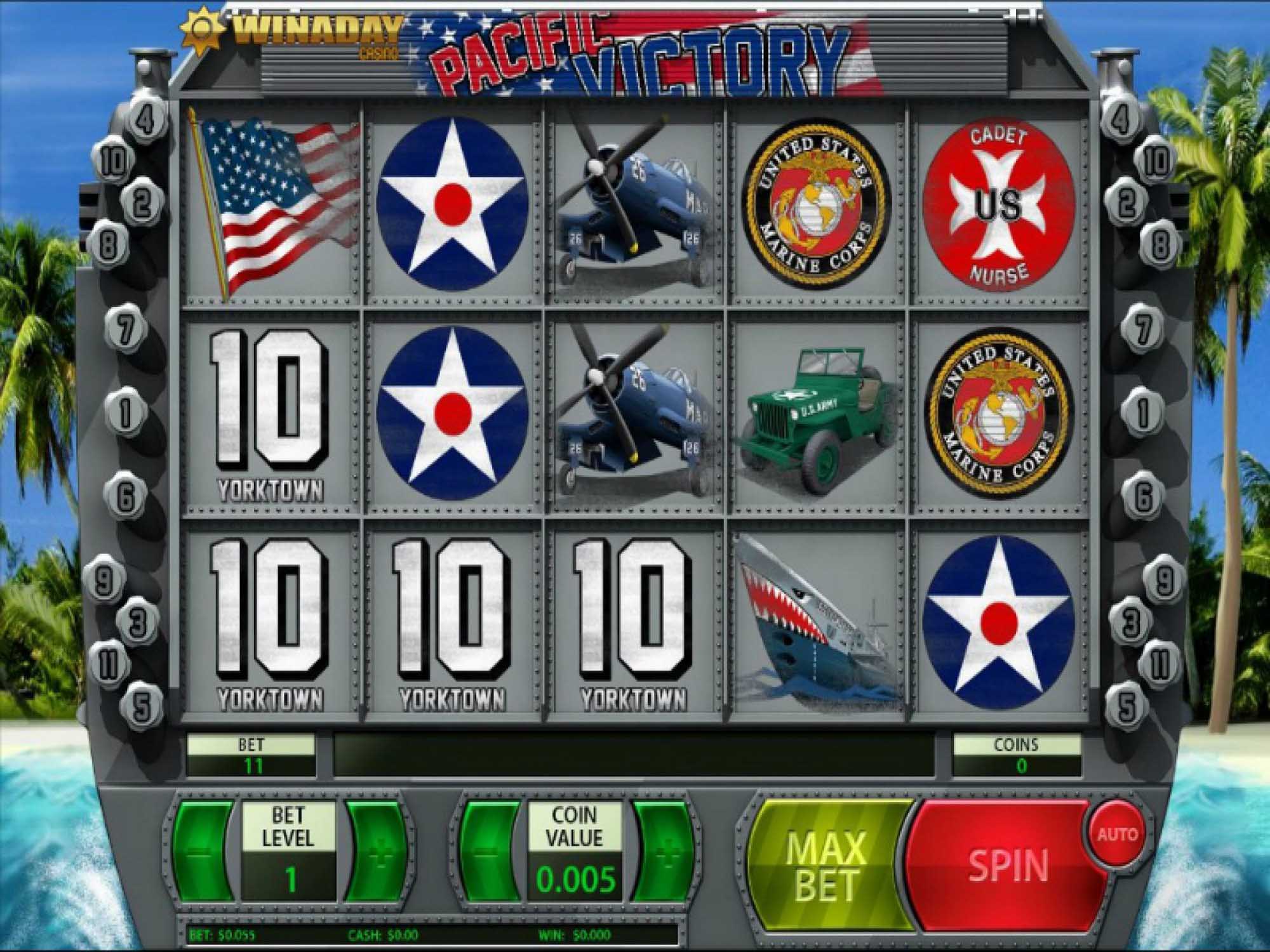 Navy slot machine screenshot