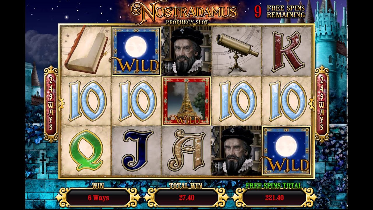 Nostradamus Prophecy slot game screenshot