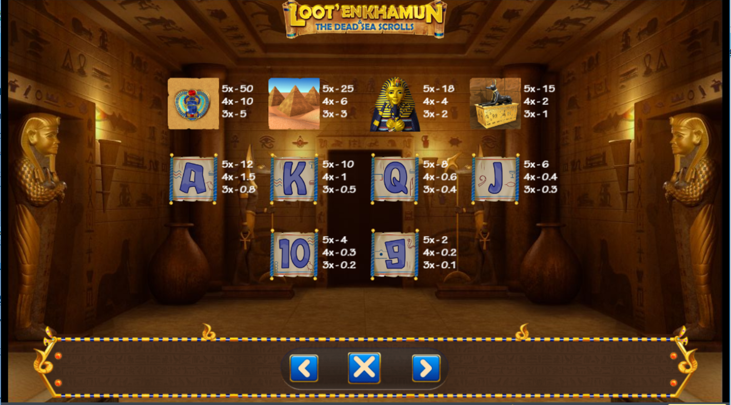 Odin's Loot video slot game screenshot