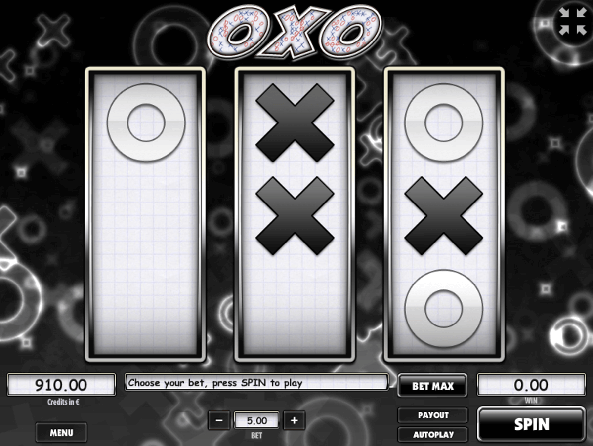 OXO slot machine screenshot