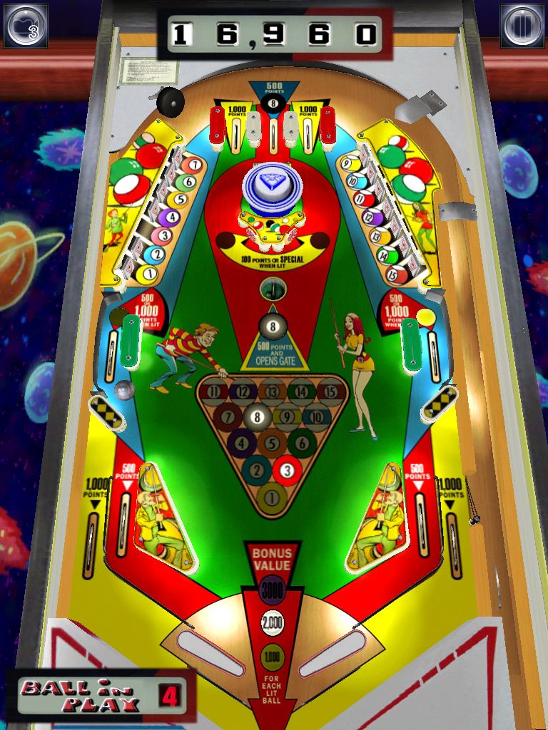 Pinball Classic video slot machine screenshot