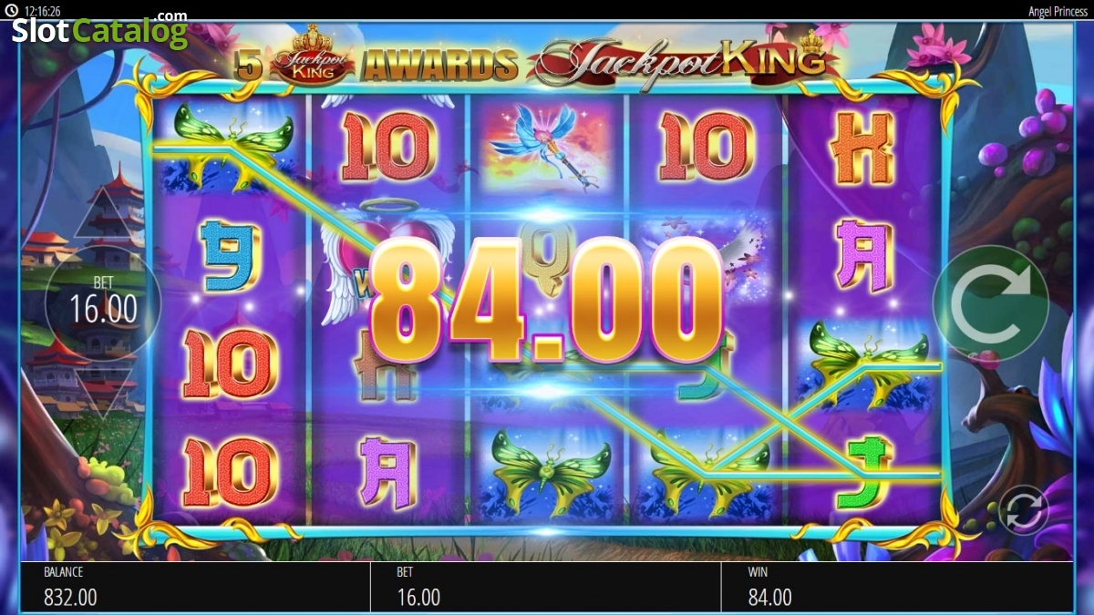 Princess of Birds video slot game screenshot