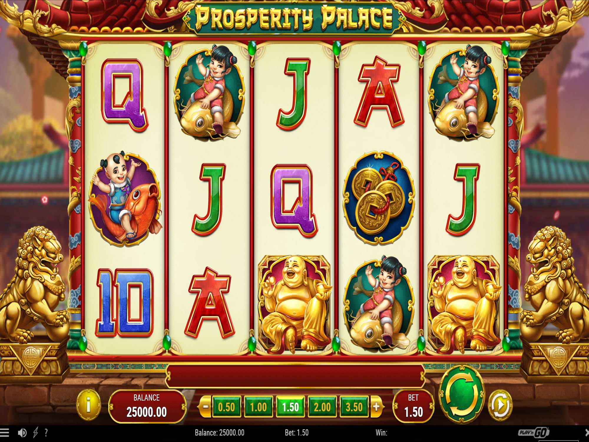 Prosperity Palace slot machine screenshot