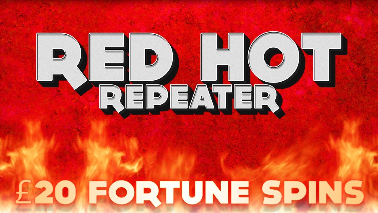 Red Hot Repeater video slot machine screenshot