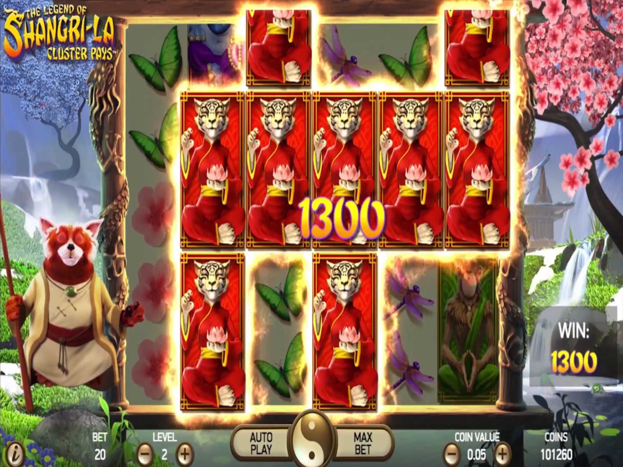 Shangri La slot game screenshot