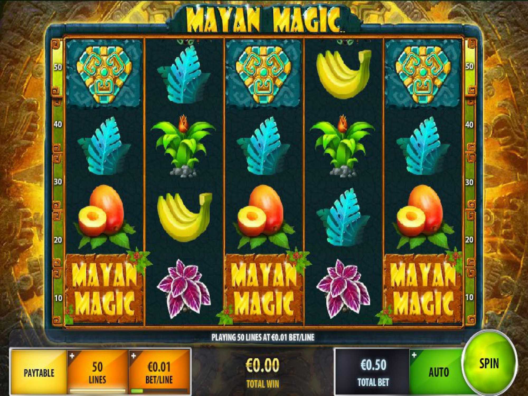 Spin Magic video slot machine screenshot