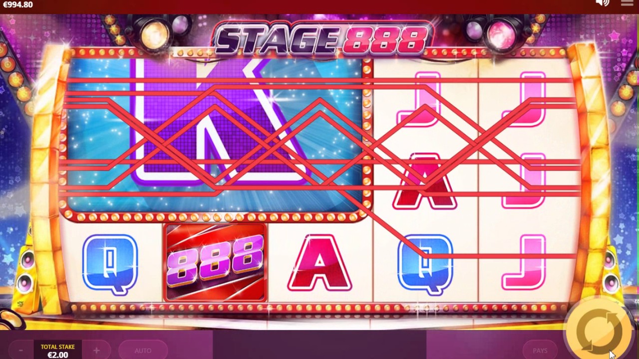 Stage 888 video slot game screenshot