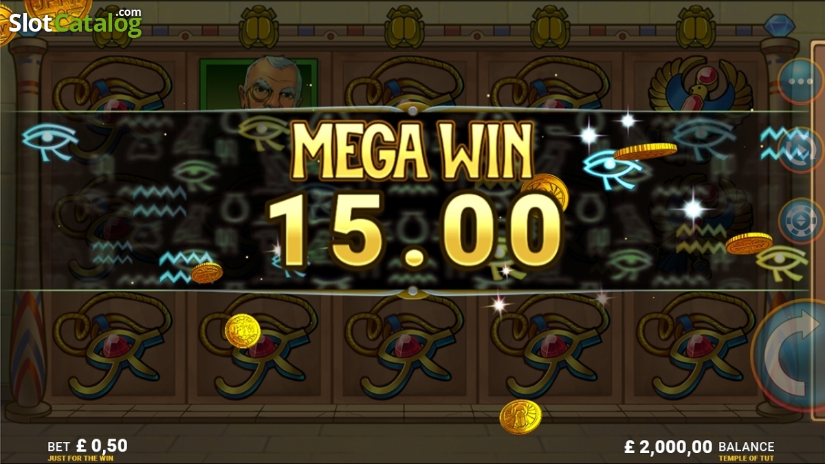 Temple of Tut video slot game screenshot