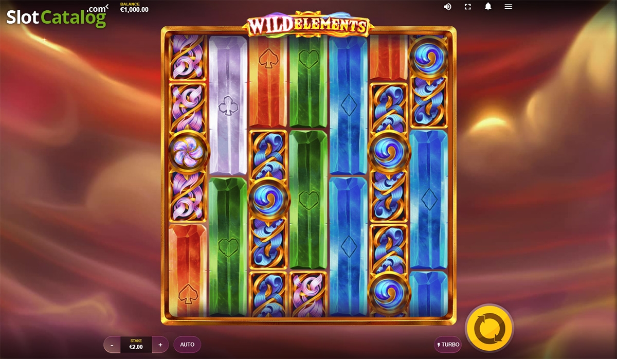 Ten Elements slot machine screenshot