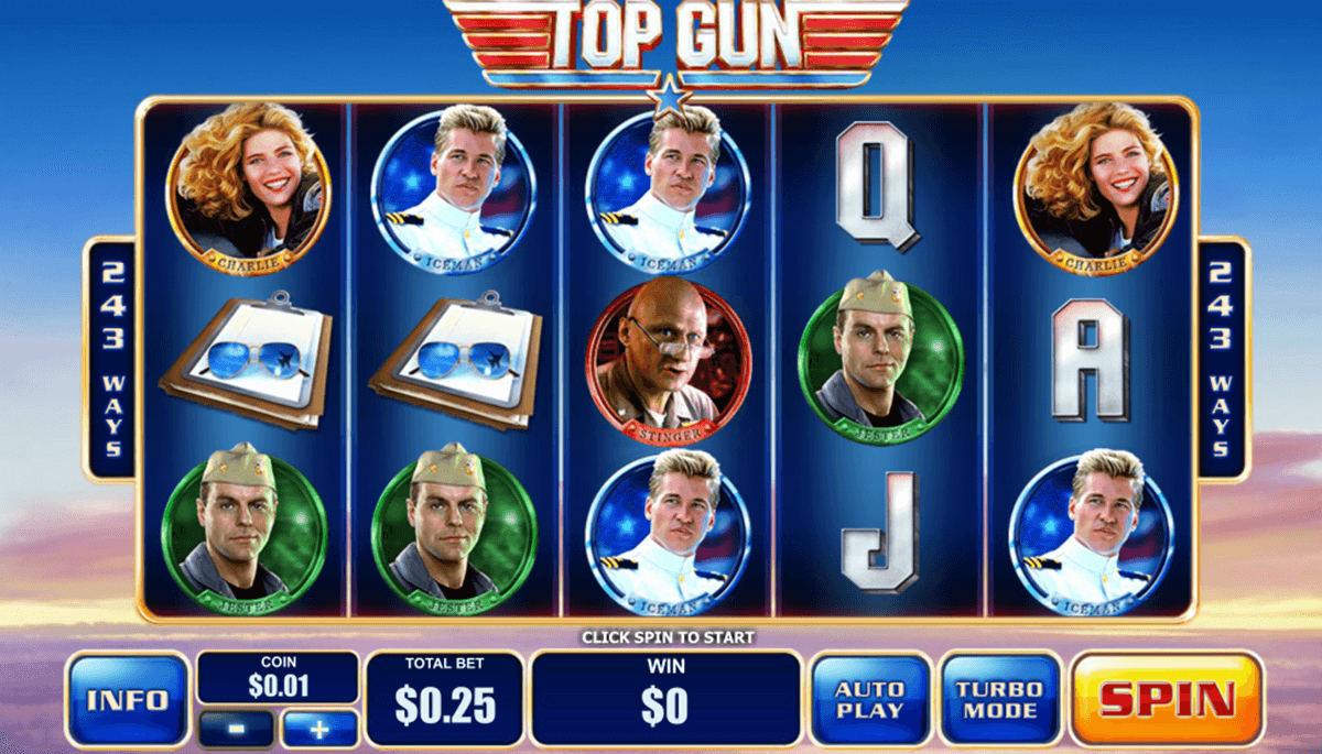 Top Gun slot game screenshot