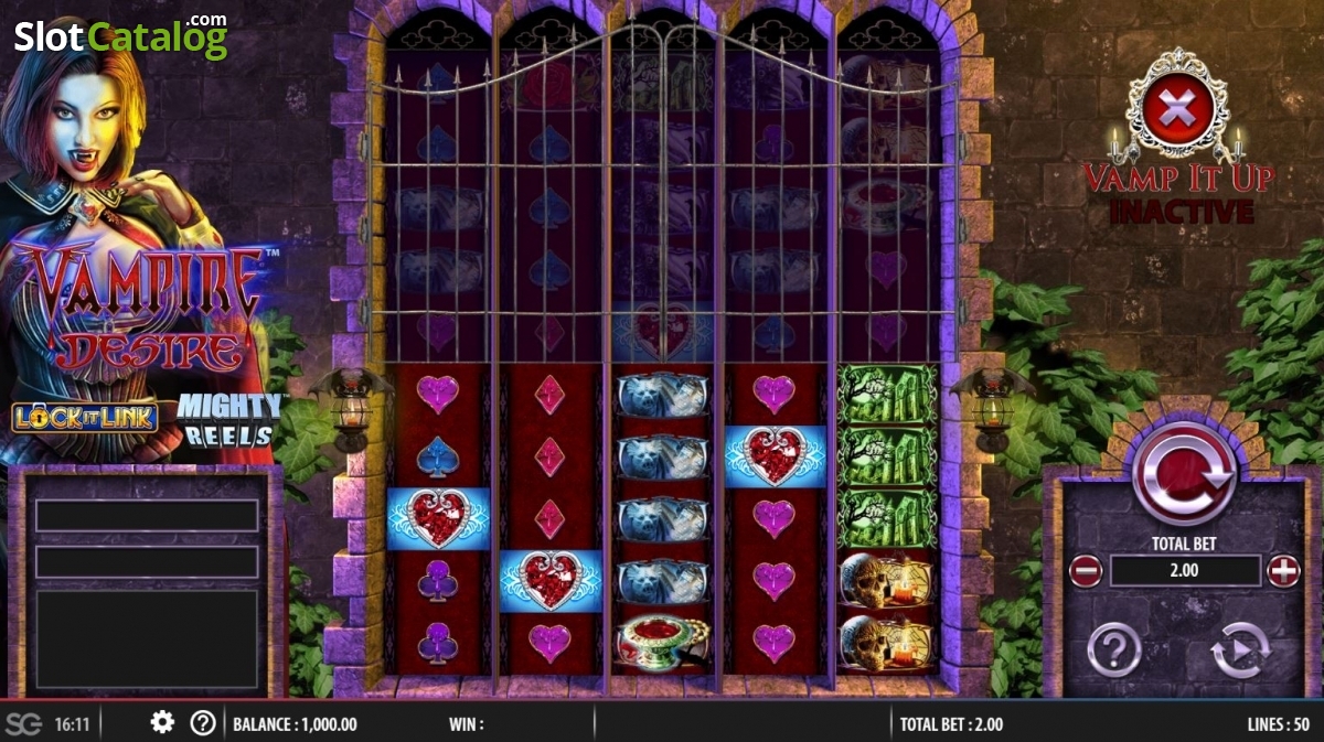 Vampire Fortune slot machine screenshot