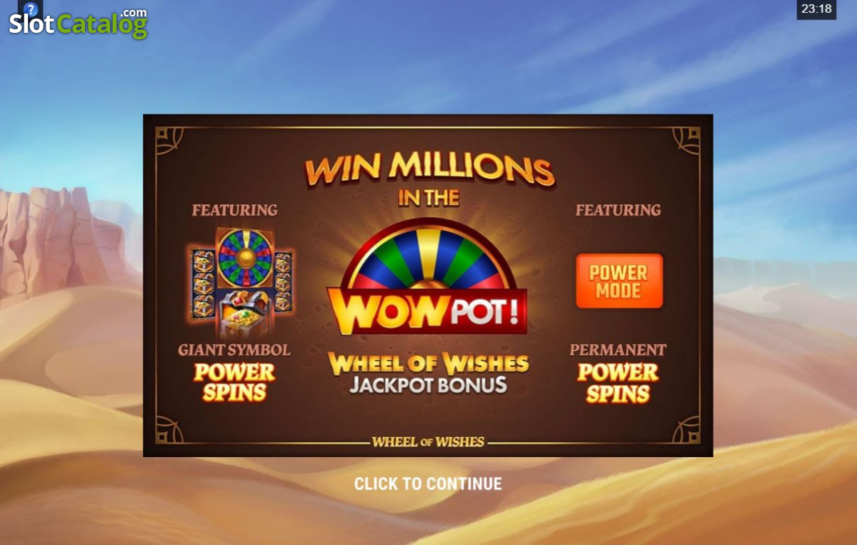 Wheel of Chance video slot game screenshot