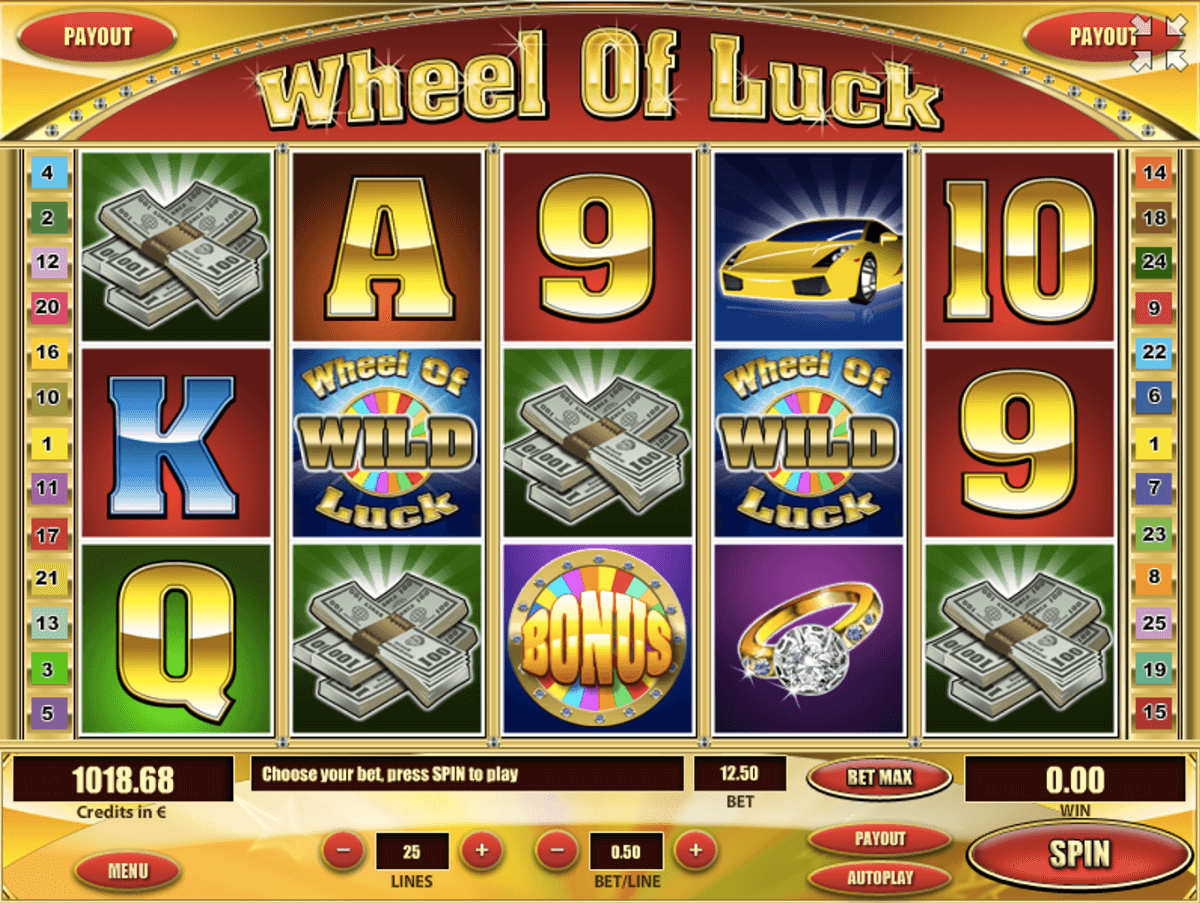 Wheel of Chance slot game screenshot