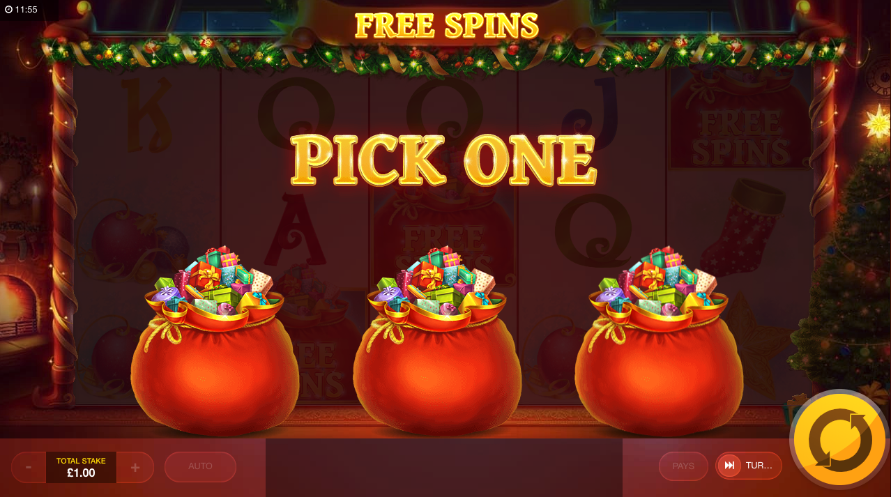 Wild Bells slot machine screenshot