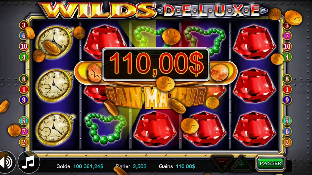 Wilds Deluxe video slot game screenshot