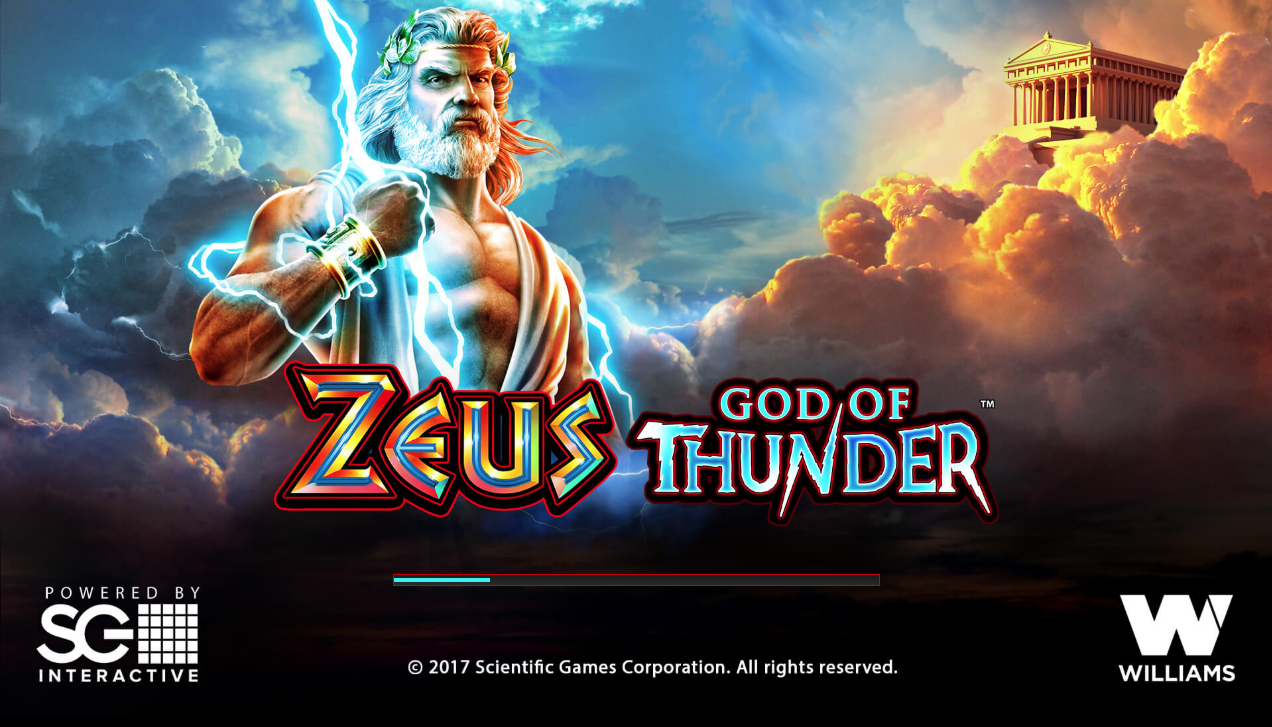 Zeus God of Thunder slot game screenshot